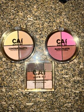 CAi para mi conture palette, Blush Palette &  Eyeshadow Set